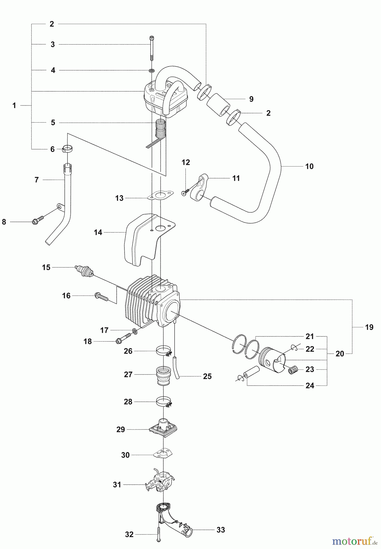 Husqvarna Bläser / Sauger / Häcksler / Mulchgeräte 356 BT X-Series - Husqvarna Backpack Blower (2009-07 & After) Muffler, Cylinder, Piston and Carburetor, Intake