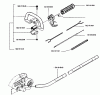 Husqvarna 125 E - Handheld Edger (1993-04 to 2005-08) Ersatzteile Handle Assembly