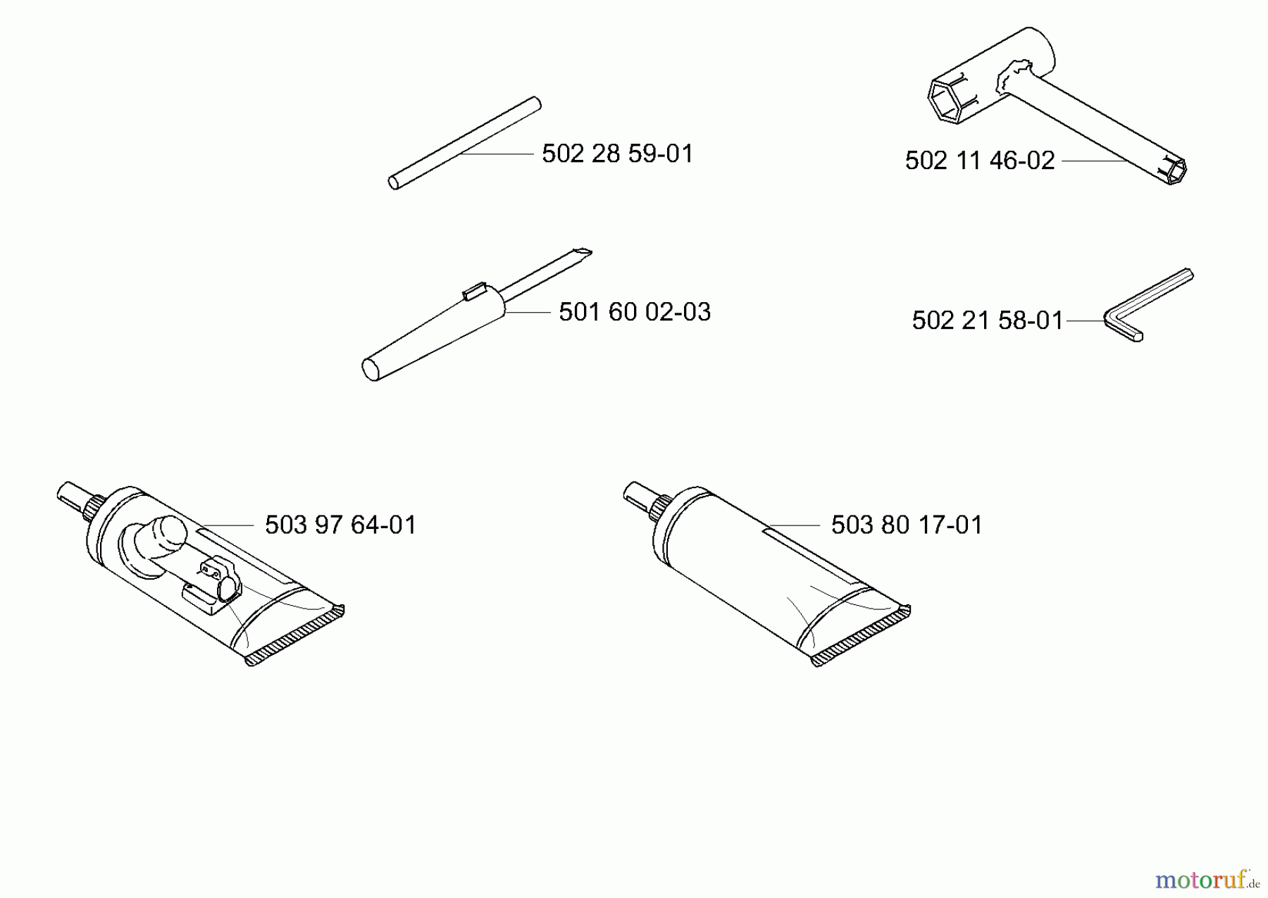Husqvarna Kantenschneider 325 EX - Husqvarna Handheld Edger (2001-01 to 2006-03) Accessories