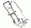 Husqvarna LE 359 - Walk-Behind Edger (1998-02 & After) Ersatzteile Handle Assy.