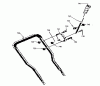 Husqvarna LE 359 - Walk-Behind Edger (1998-02 & After) Ersatzteile Upper Handle Assy.