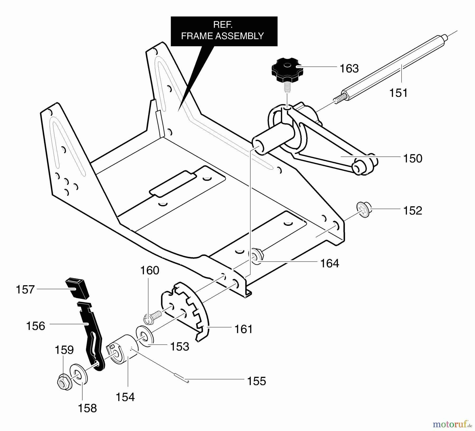 Husqvarna Kantenschneider LE 389 - Husqvarna Walk-Behind Edger (2003-01 to 2006-03) Adjuster