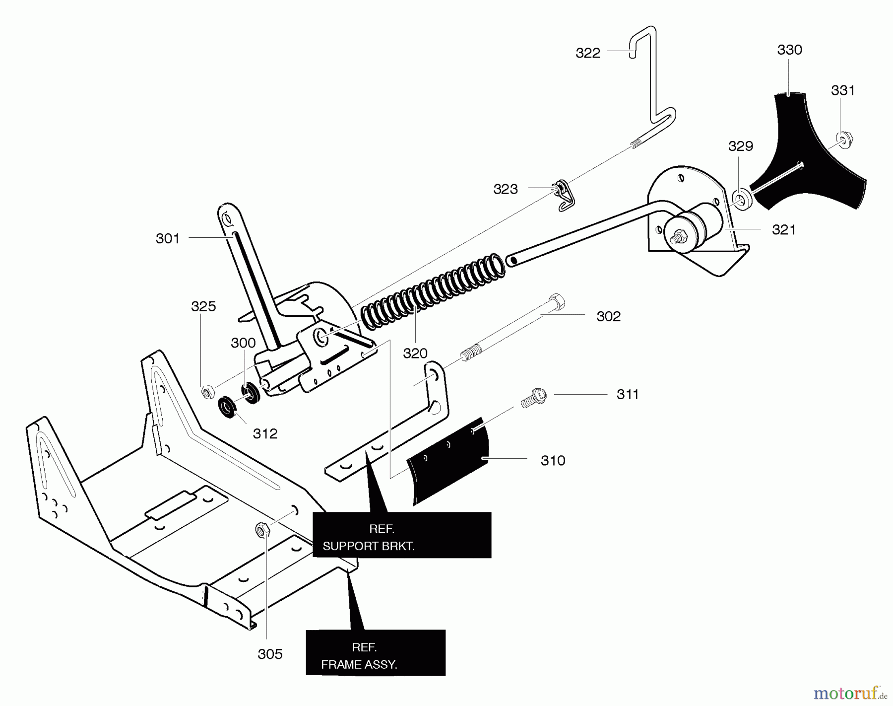 Husqvarna Kantenschneider LE 389 - Husqvarna Walk-Behind Edger (2006-04 & After) Edger Blade Assembly
