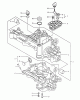 Husqvarna K 55J - Tuff Torq Transmission Ersatzteile Transaxle Case Assy.