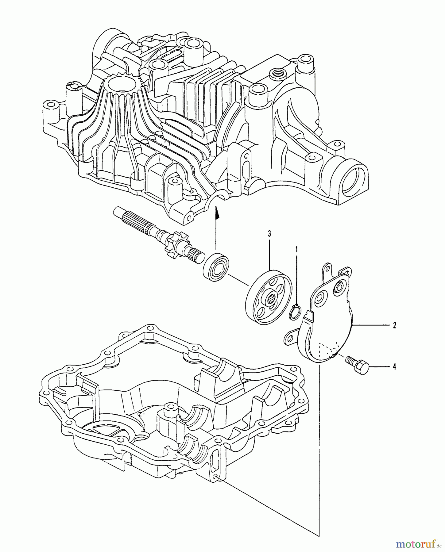 Husqvarna Motoren K 61 - Tuff Torq Transmission Brake Assy