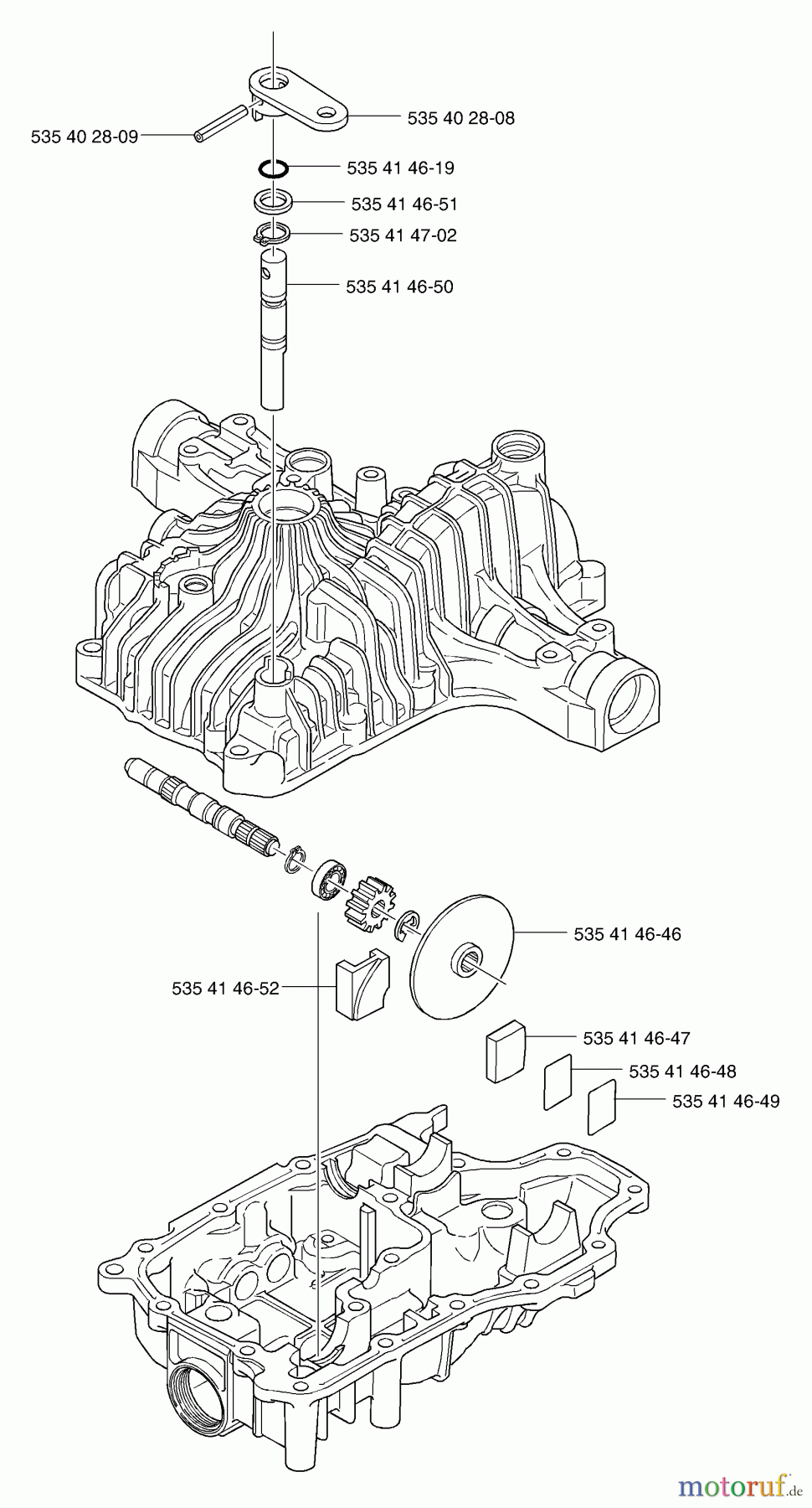 Husqvarna Motoren K 66 - Tuff Torq Transmission (2002-06 & After) Brake