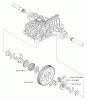 Husqvarna K 66 - Tuff Torq Transmission (2002-06 & After) Ersatzteile Differential (Upper)