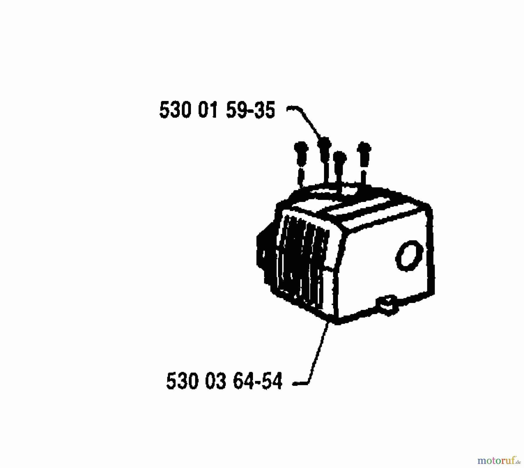 Husqvarna Heckenscheren 18 H - Husqvarna Hedge Trimmer (1994-04 to 1995-07) Cover Assembly