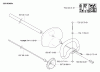 Husqvarna 325 HDA 55X - Hedge Trimmer (2005-10 & After) Ersatzteile Handle / Shaft / Tube
