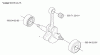 Husqvarna 325 HE 4X - Hedge Trimmer (2005-10 to 2006-12) Ersatzteile Crankshaft