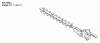 Husqvarna 325 HE 4X - Hedge Trimmer (2005-10 to 2006-12) Ersatzteile Cutting Assy