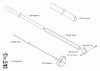 Husqvarna 325 HE 4X - Hedge Trimmer (2005-10 to 2006-12) Ersatzteile Handle / Shaft / Tube