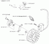 Husqvarna 326 HE 4X - Hedge Trimmer (2004-01 to 2005-09) Ersatzteile Ignition / Flywheel