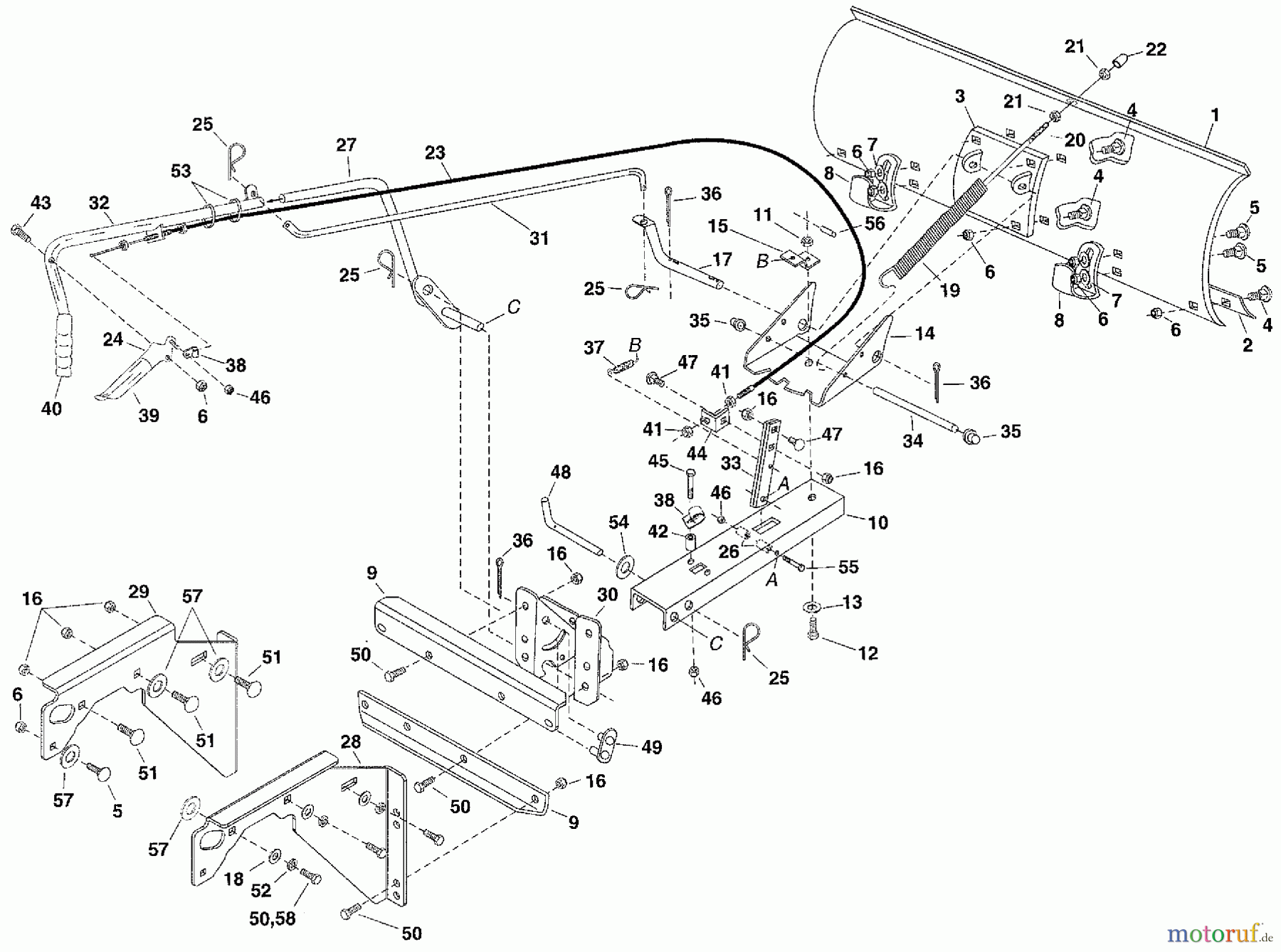 Husqvarna Zubehör, Rasenmäher / Mäher 45-0429-669 (531308321) - Husqvarna 48