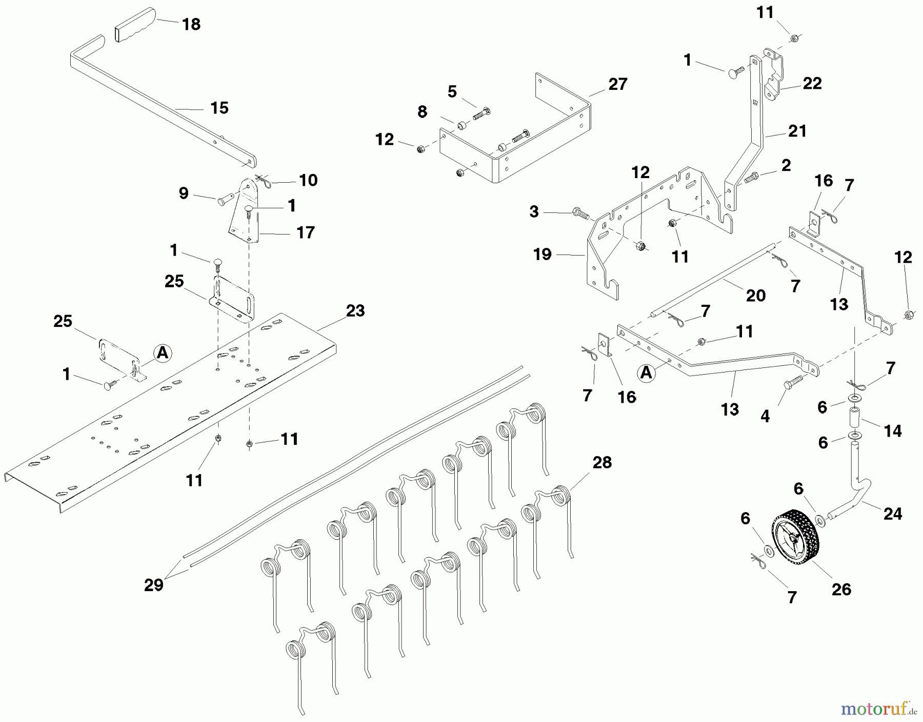  Husqvarna Zubehör, Rasenmäher / Mäher 45-0438 (531308324) - Husqvarna 40