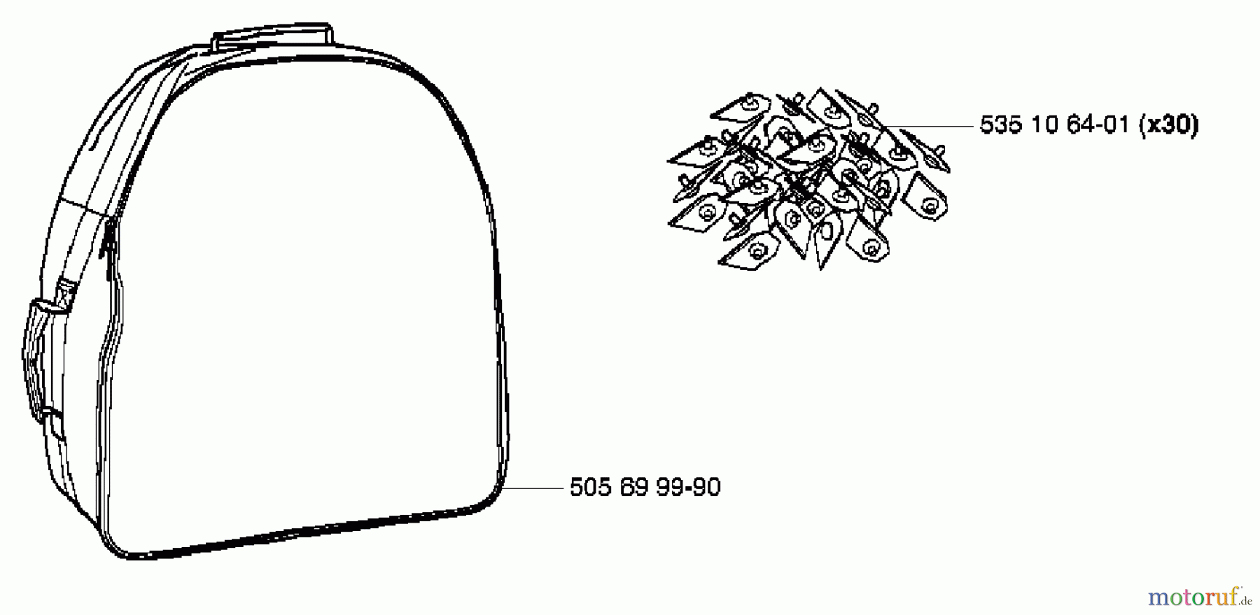 Husqvarna Automower, Mähroboter Husqvarna Auto Mower (Generation 2) (2003-08 to 2005-12) Transport/Storage Bag