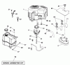 Husqvarna 2042LS (96043004200) - Lawn Tractor (2008-01 & After) Ersatzteile Engine