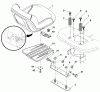 Husqvarna 2042LS (96043004200) - Lawn Tractor (2008-01 & After) Ersatzteile Seat Assembly