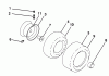 Husqvarna 2042LS (96043004200) - Lawn Tractor (2008-01 & After) Ersatzteile Wheels and Tires