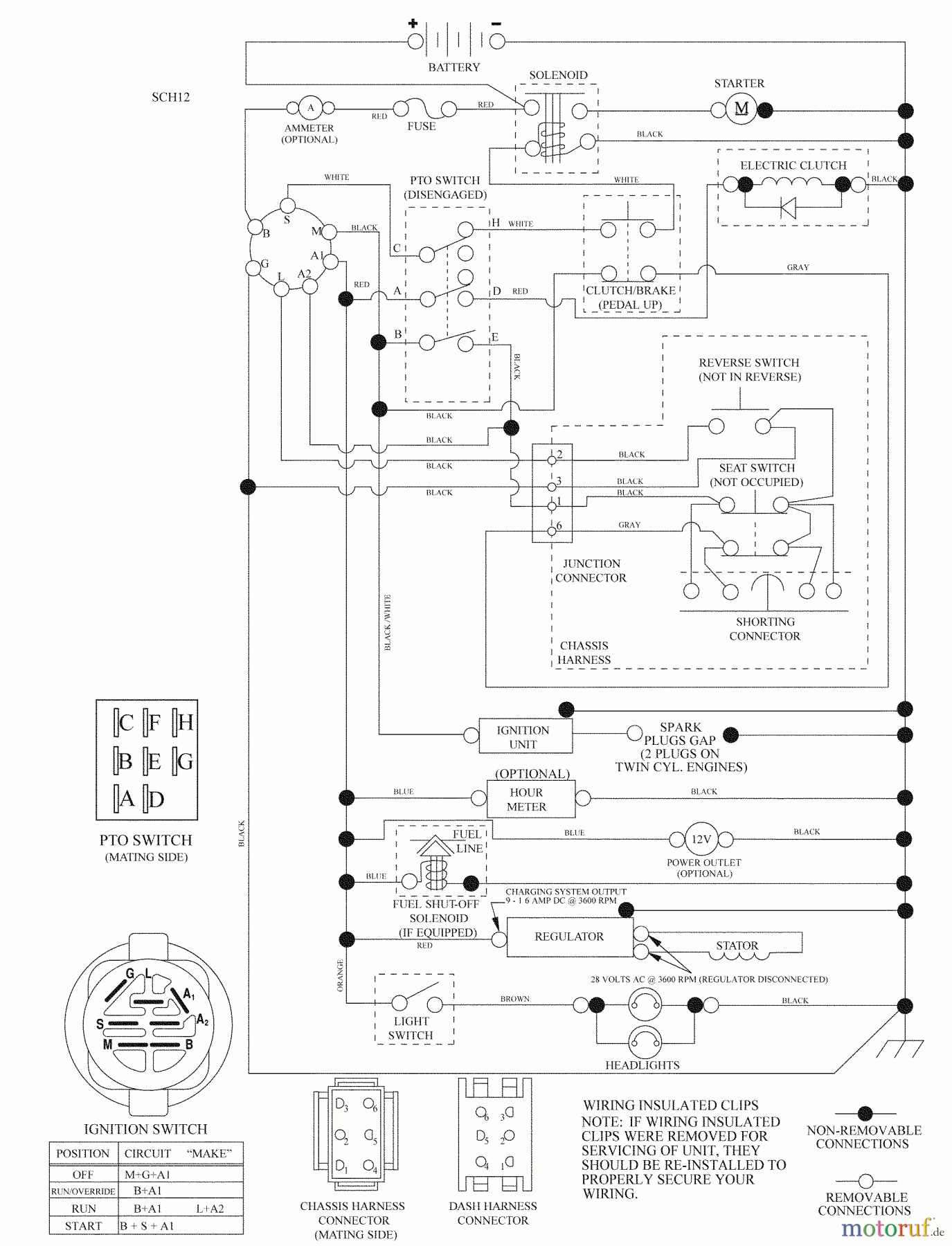 Husqvarna Rasen und Garten Traktoren 2042LS (96043007500) - Husqvarna Lawn Tractor (2008-11 & After) Schematic