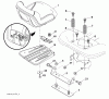 Husqvarna 2348LS (96043007700) - Lawn Tractor (2008-11 & After) (California) Ersatzteile Seat Assembly