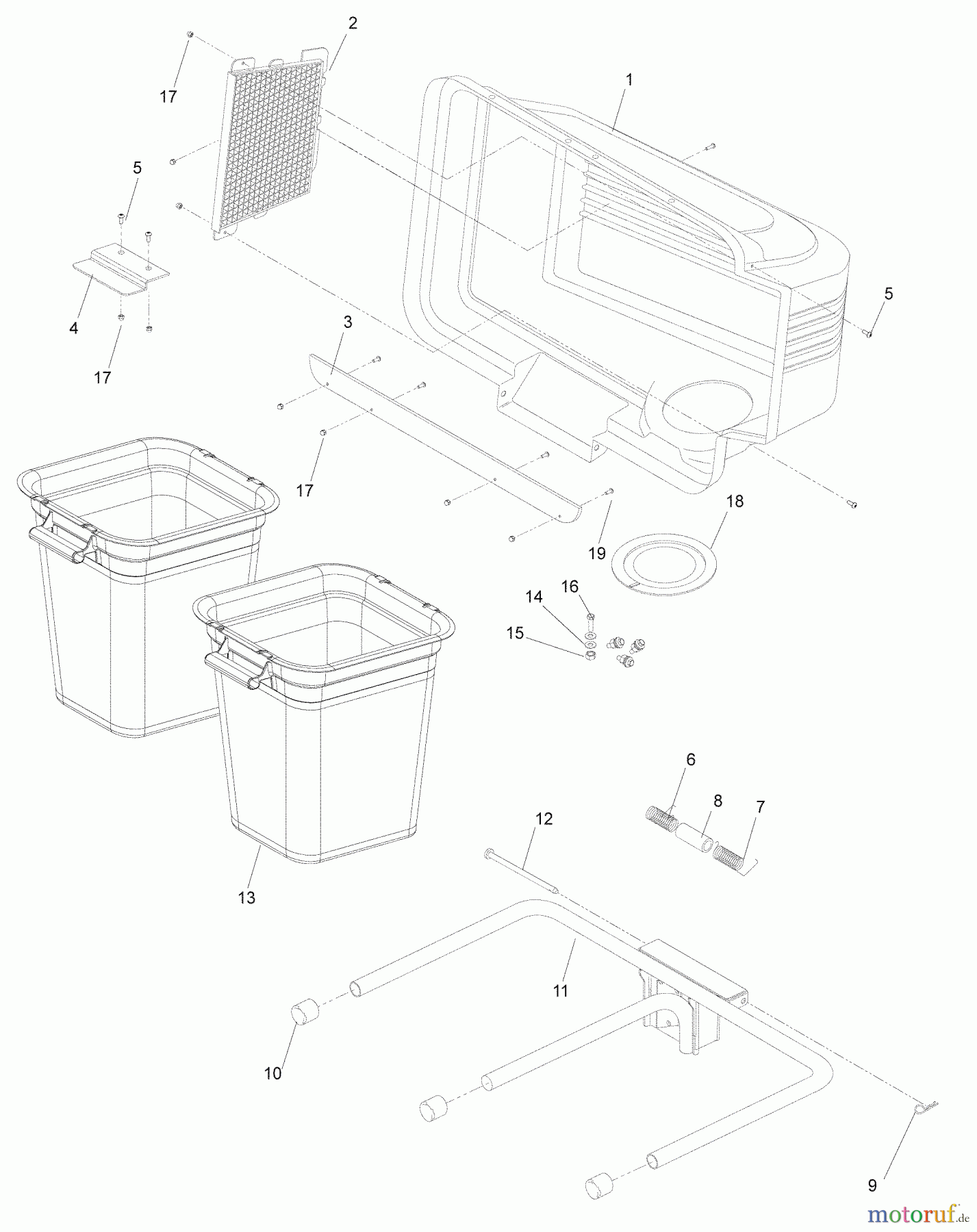 Husqvarna Zubehör, Rasenmäher / Mäher 966004401 - Husqvarna 44
