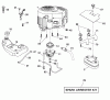 Husqvarna 2754GLS (96043004700) - Lawn Tractor (2008-01 & After) Ersatzteile Engine
