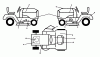 Husqvarna CT 126 (96051001301) - Lawn Tractor (2011-07 & After) Ersatzteile DECALS