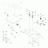 Husqvarna CT 130 (954170017) (HECT130B) - Lawn Tractor (1999-10 & After) Ersatzteile Seat Assembly