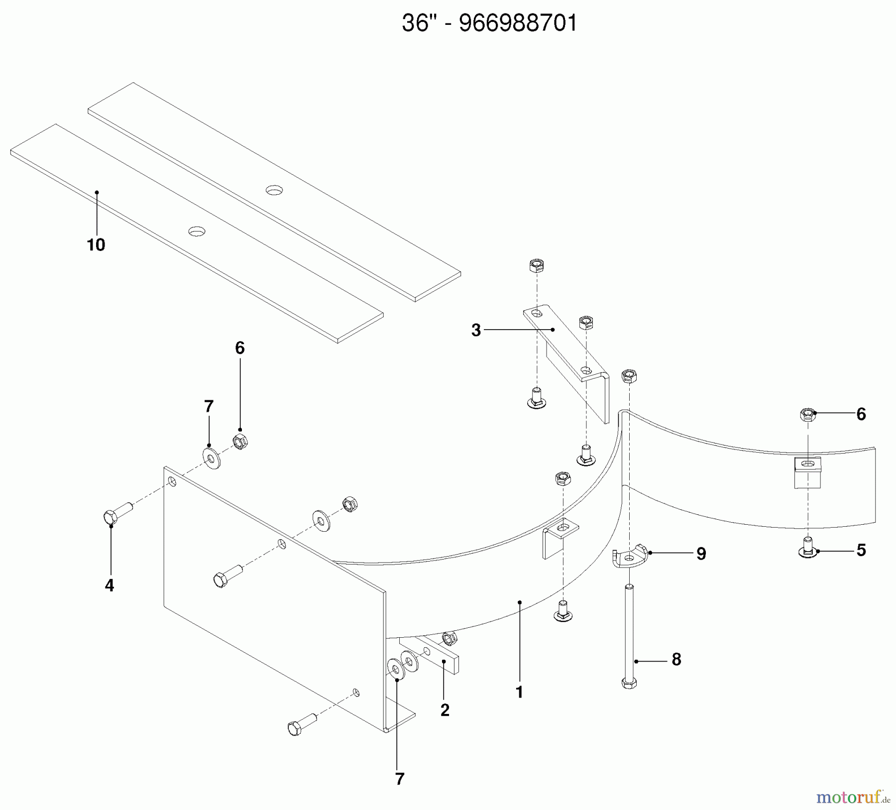 Husqvarna Zubehör, Rasenmäher / Mäher 966988701 - Husqvarna 36