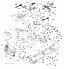 Husqvarna CTH 126 (96051000802) - Lawn Tractor (2012-08 & After) Ersatzteile CHASSIS ENCLOSURES