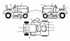 Husqvarna CTH 126 (96051001400) - Lawn Tractor (2010-11 & After) Ersatzteile DECALS