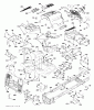 Husqvarna CTH 126 (96051001402) - Lawn Tractor (2012-08 & After) Ersatzteile CHASSIS ENCLOSURES