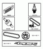 Husqvarna CTH 126 (96051000802) - Lawn Tractor (2012-08 & After) Ersatzteile FREQUENTLY USED PARTS
