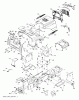 Husqvarna CTH 141 (96061034500) - Lawn Tractor (2012-08 & After) Ersatzteile CHASSIS ENCLOSURES