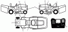 Husqvarna CTH 164T (96051009400) - Lawn Tractor (2013-06) Ersatzteile DECALS