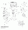 Husqvarna CTH 184T (96051009500) - Lawn Tractor (2013-06) Ersatzteile ENGINE