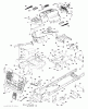 Husqvarna CTH 194 (96051002900) - Lawn Tractor (2011-12 & After) Ersatzteile CHASSIS ENCLOSURES