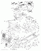 Husqvarna CTH 194 (96051002901) - Lawn Tractor (2012-02 & After) Ersatzteile CHASSIS ENCLOSURES