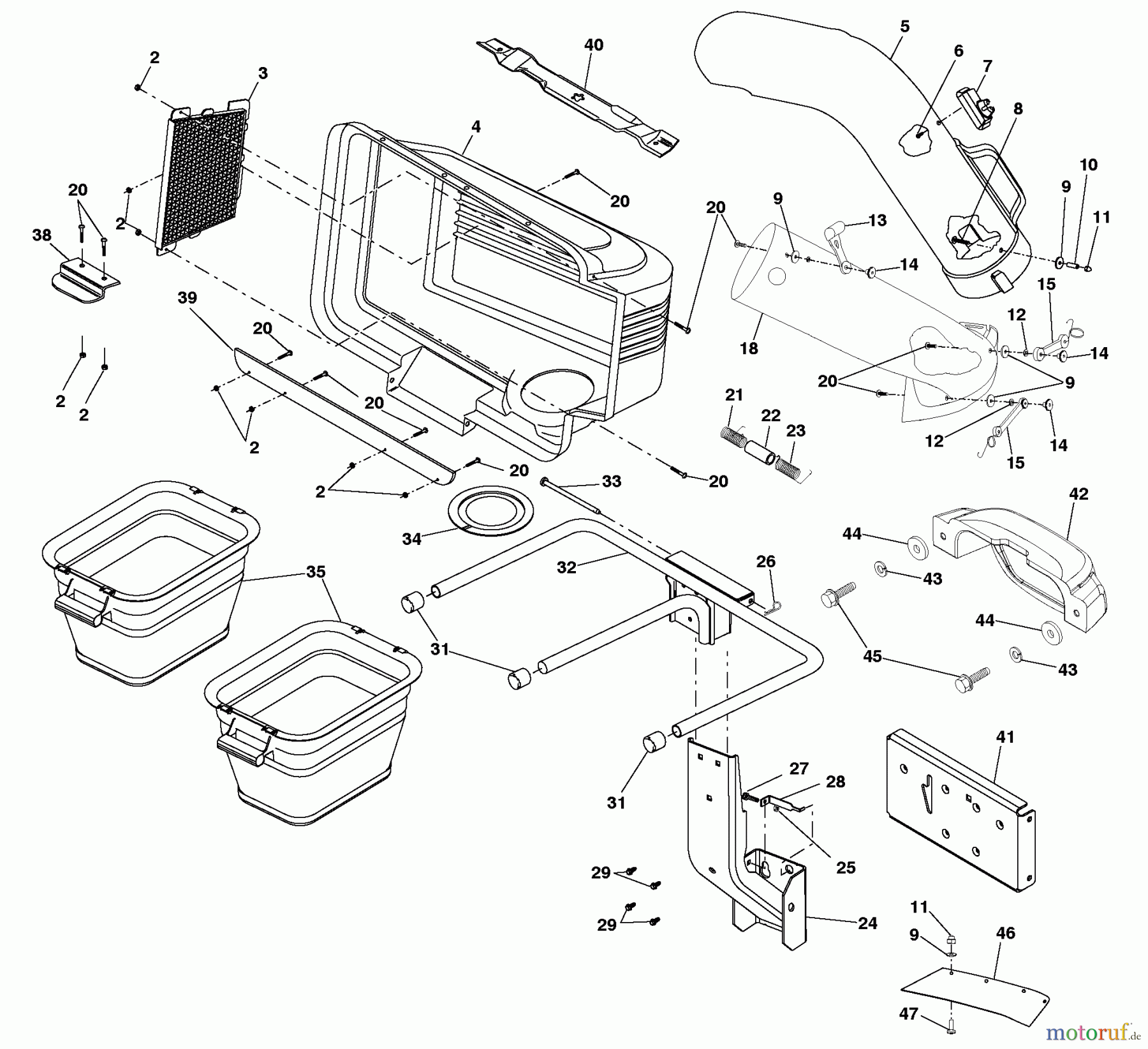 Husqvarna Zubehör, Rasenmäher / Mäher G26LRV (960730027) - Husqvarna 26