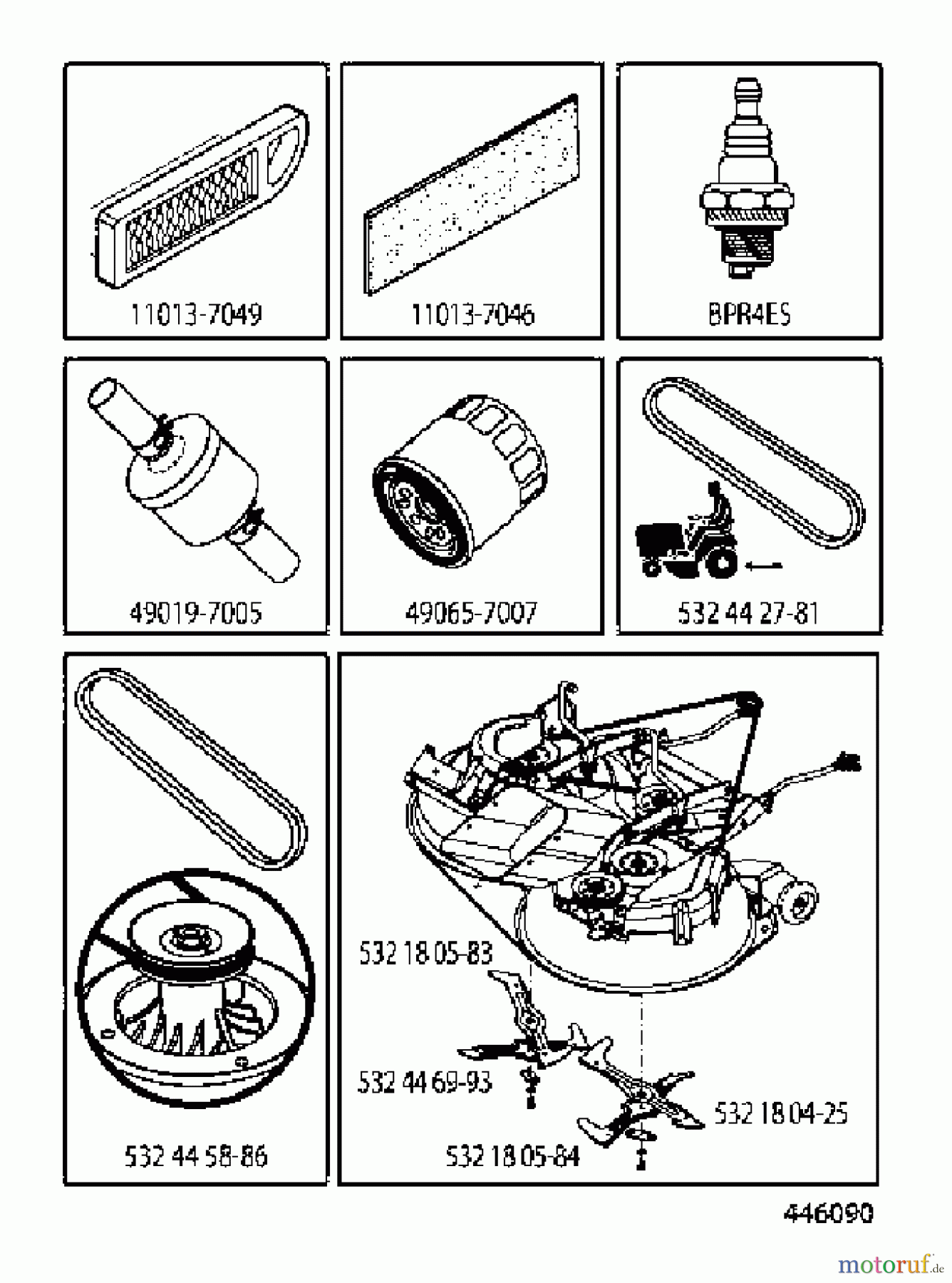 Husqvarna Rasen und Garten Traktoren CTH 164T (96051003100) - Husqvarna Lawn Tractor (2011-11 & After) FREQUENTLY USED PARTS