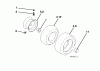 Husqvarna CTH 2642 (96061033800) - Lawn Tractor (2011-05 & After) Ersatzteile WHEELS TIRES