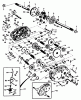 Husqvarna GT 180 (954000372) (H1850D) - Garden Tractor (1992-11 & After) Ersatzteile Transaxle