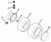 Husqvarna GT 180 (954000372) (H1850D) - Garden Tractor (1992-11 & After) Ersatzteile Wheels & Tires