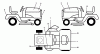 Husqvarna GT 200 (954001112A) - Garden Tractor (1994-07 & After) Ersatzteile Decals