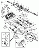 Husqvarna GT 200 (954840001) (HCGTK200A) - Garden Tractor (1996-01 & After) Ersatzteile Transaxle