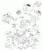 Husqvarna GT 2254 (96025000202) - Garden Tractor (2005-06 & After) Ersatzteile Chassis And Enclosures