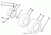 Husqvarna GT 2254 (96025000202) - Garden Tractor (2005-06 & After) Ersatzteile Wheels & Tires