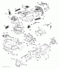 Husqvarna GT 48XLS (96043016600) - Garden Tractor (2012-12 & After) Ersatzteile CHASSIS ENCLOSURES