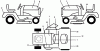Husqvarna GTH 200 (954000972) (HN20VH50A) - Garden Tractor (1994-03 & After) Ersatzteile Decals
